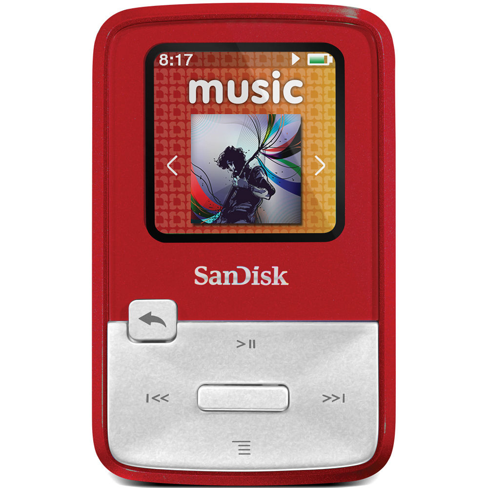 Sandisk sansa clip+ 4gb mp3 player